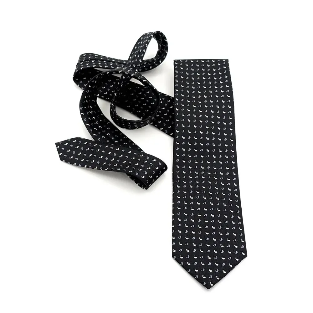 Barcelona Cravatte Microfiber Tie Wrinkle Resistant Corporate Urban Minimalist